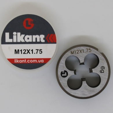 Плашка М12х1 Liktool